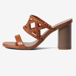 indigo ra. Brown leather heels